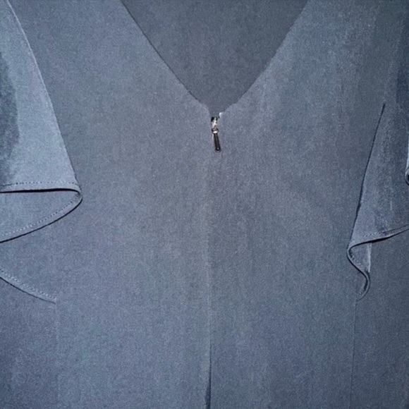 Banana Republic Black Ruffle Sleeve Blouse - Picture 5 of 6